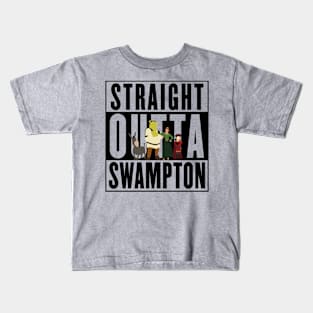 Straight Outta Swampton Kids T-Shirt